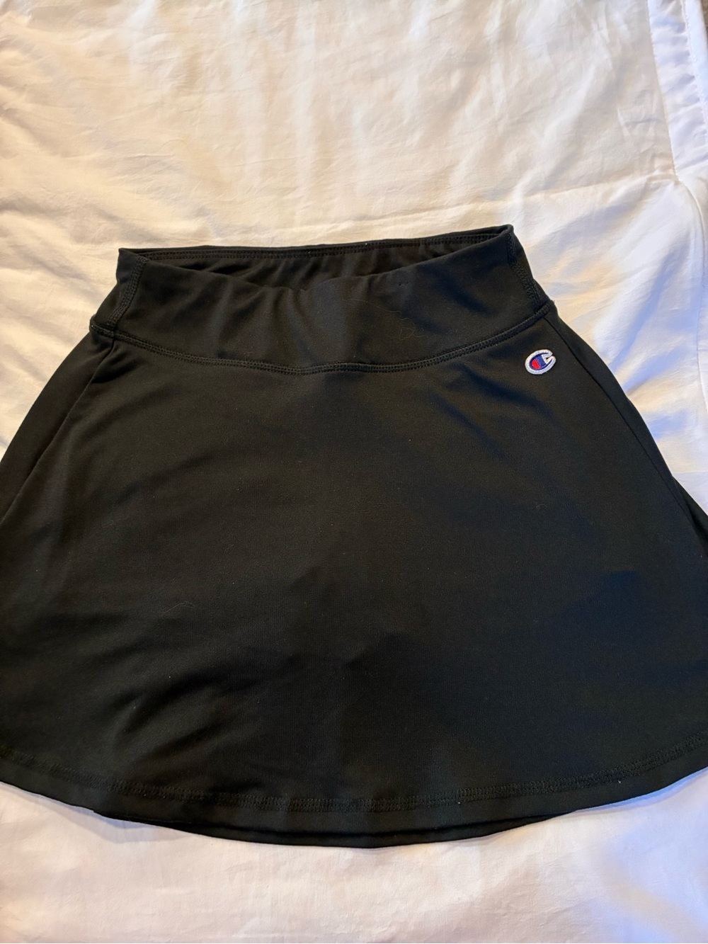 Champion Black Circle Skater Skirt with Small Logo